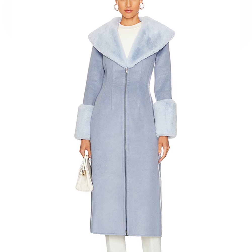 COPY - LPA coat in moody blue
